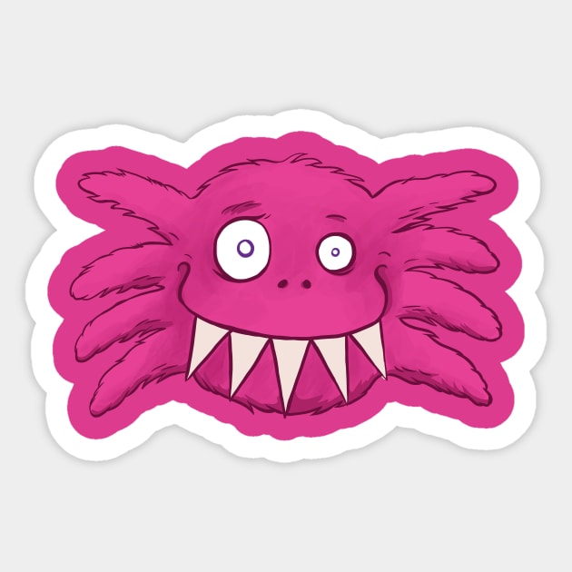 Soft Tooth Sticker by FurrryMonsters